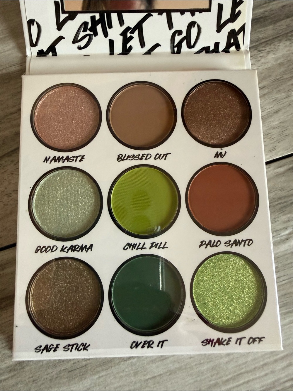 BH Cosmetics ✨Let That Shit Go✨ 9 Color Shadow Palette